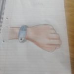 Creativity - sketch of hand